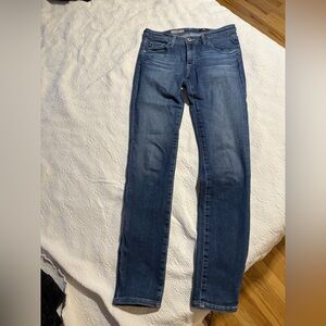 AG Adriano Goldschmied Dark Blue Skinny Jeans